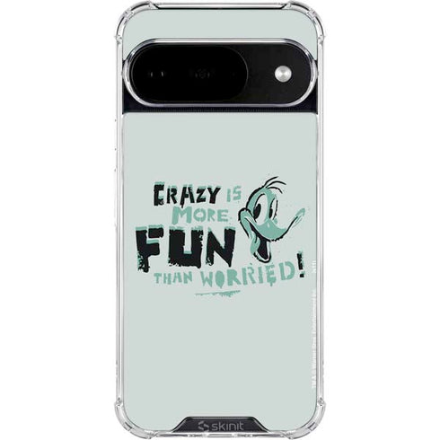Looney Tunes Daffy Duck Crazy Google Pixel 10 Clear Case